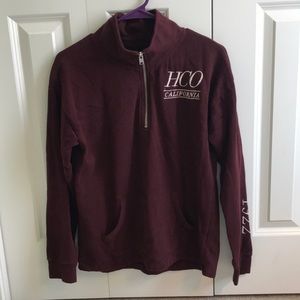 Hollister 1/4 Zip Sweatshirt